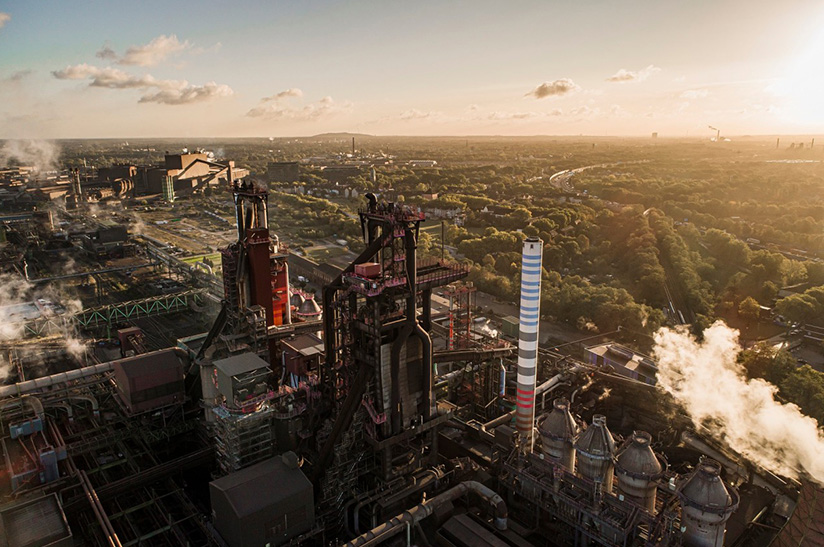 Hochofen 9 von thyssenkrupp