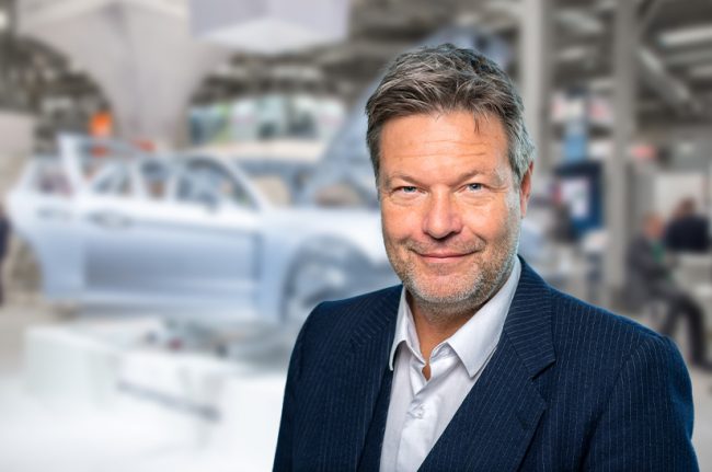 Robert Habeck als Schirmherr der LightCon