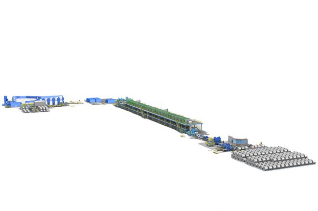 Modell der Primetals-Anlage für voestalpine in Linz