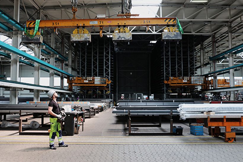 Intralogistik bei Weinmann Aaach