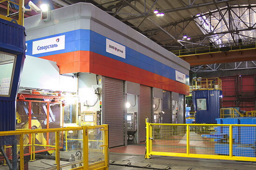 Industrielle Anlage der SMS group, Geschäftsstopp in Russland und Weißrussland