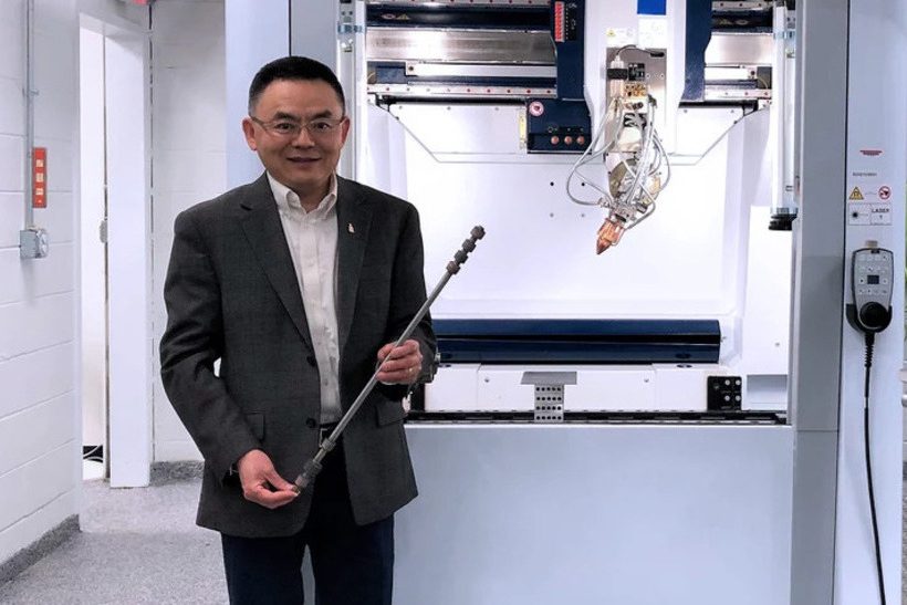 Ji-Cheng Zhao, hier im Labor, hat den Humboldt-Forschungspreis erhalten