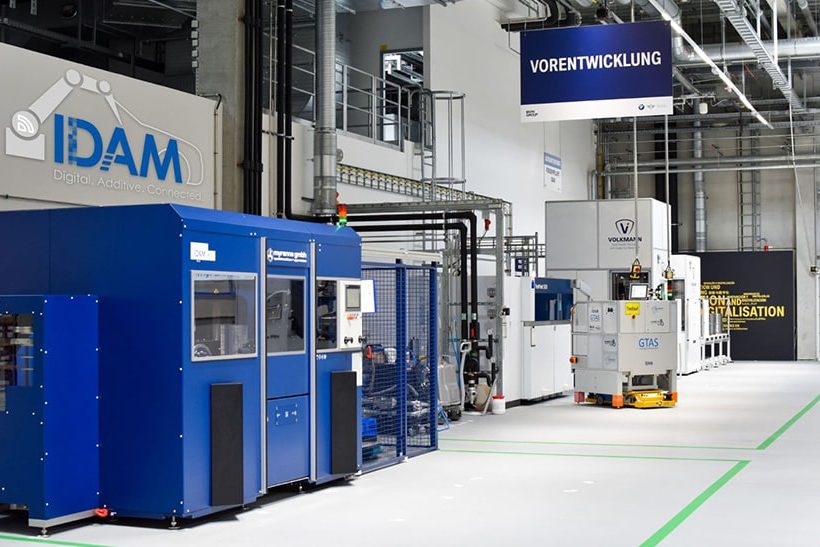 IDAM 3D-Druck-Fertigungslinie bei Volkswagen für Serienproduktion