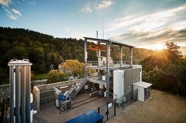 Demonstrationsanlage von voestalpine in Donawitz