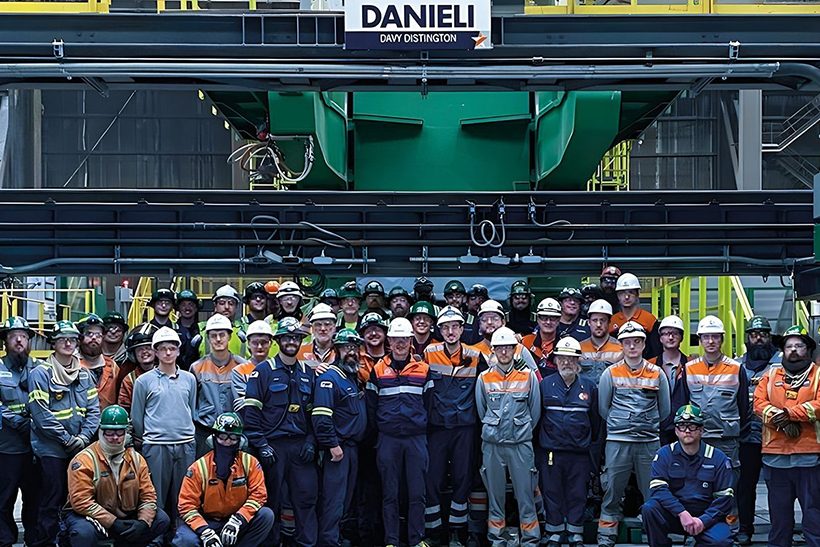 the teams of Danieli und Nucor Steel Gallatin