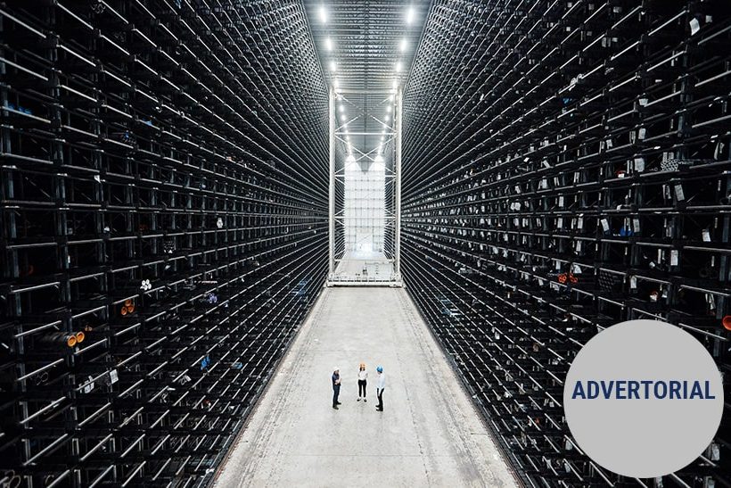 Zentrallager in Duisburg, Deutschland