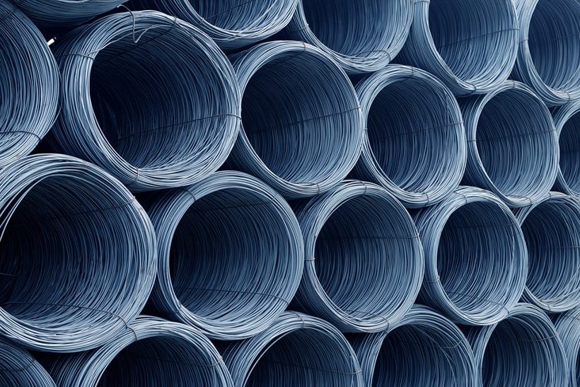 Walzdraht von Outokumpu, verkauft an Marcegaglia