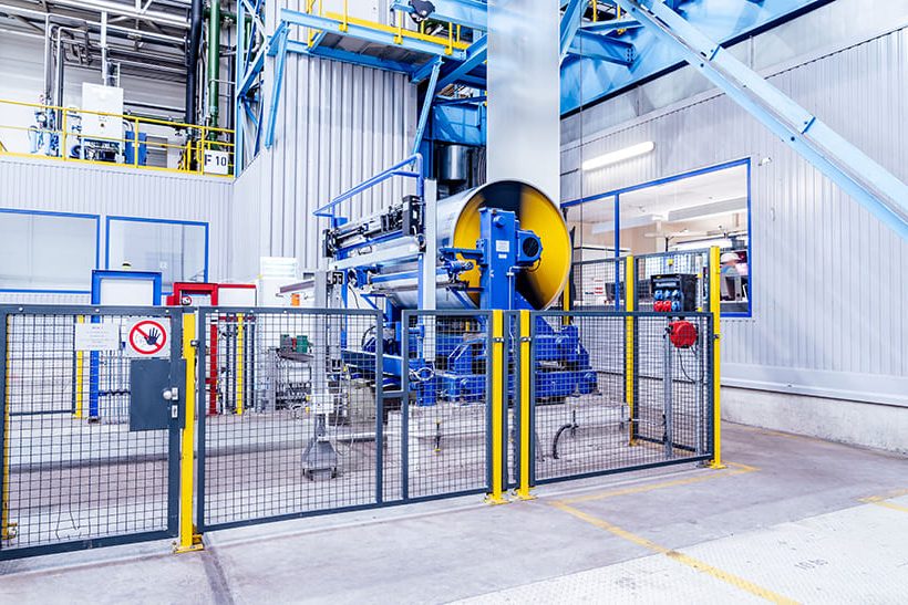 Innenaufnahme aus einem Werk von voestalpine