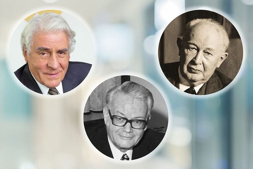 Porträtbilder der geschäftsführer von Aumund