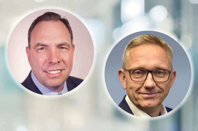 Christian Wiethüchter (l.) wird im Oktober CEO von Benteler Steel Tube, Thomas Michels wird COO und Mitglied der Geschäftsführung