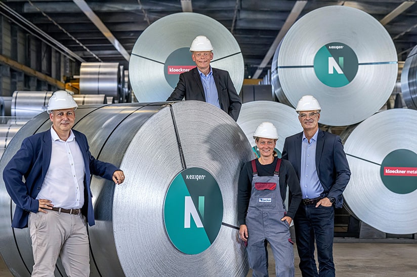 Markenpräsentation bei Klöckner & Co