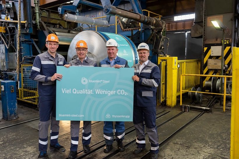 Team von thyssenkrupp und Miele