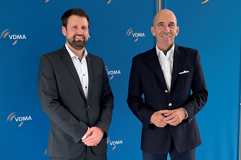 Dr. Harald Weber und Thomas Waldmann, VDMA
