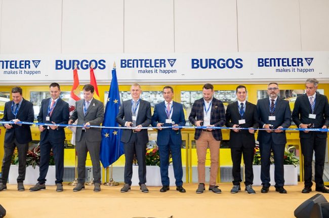 Benteler hat in seinem Automobilwerk in Burgos eine neue 3.200-Tonnen-Kaltumformpresse in Betrieb genommen.