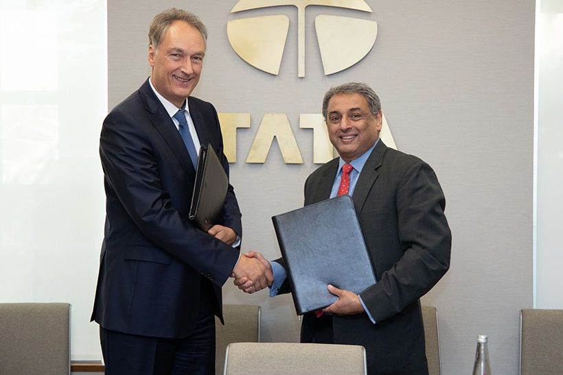 Burkhard Dahmen, SMS group und T.V. Narendran, Tata Steel