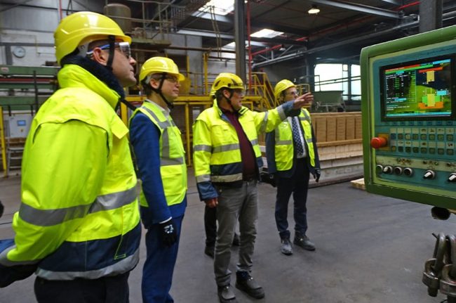 Werksbesichtigung bei RHI Magnesita