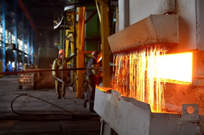 Induktive Einzelstabvergütungsanlage in Georgsmarienhütte.