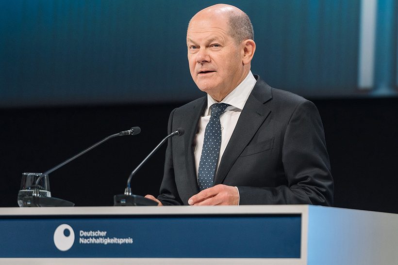 Olaf Scholz beim Deutschen Nachhaltigkeitstag