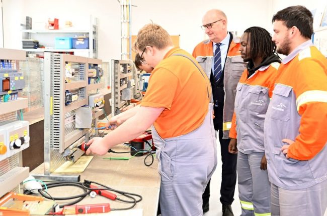 Woidke bei ArcelorMittal