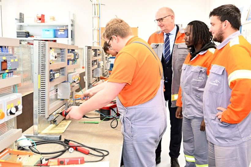 Woidke bei ArcelorMittal