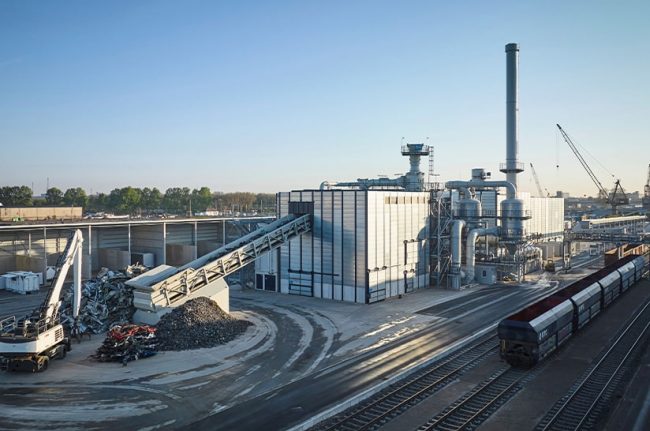 Aufbereitungsanlage von TSR Recycling