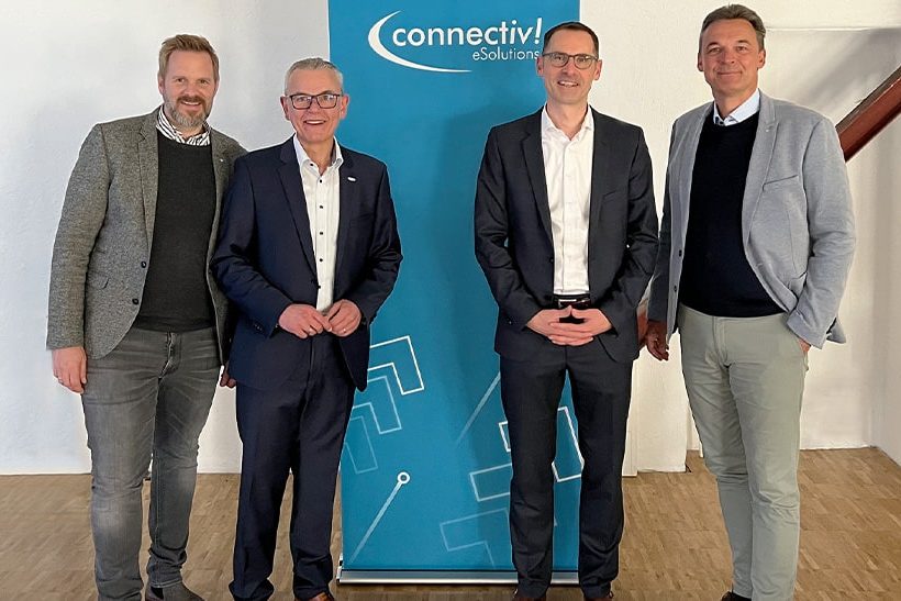 Vertreter von GWS und connectiv