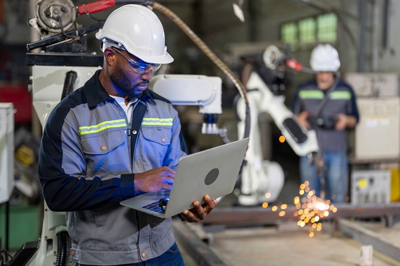 Mitarbeiter aus dem Maschinen- und Anlagenbau