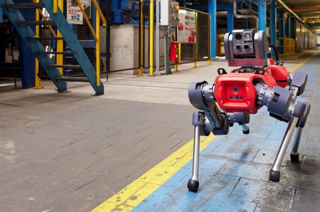 ANYmal-Roboter bei Outokumpu in Krefeld