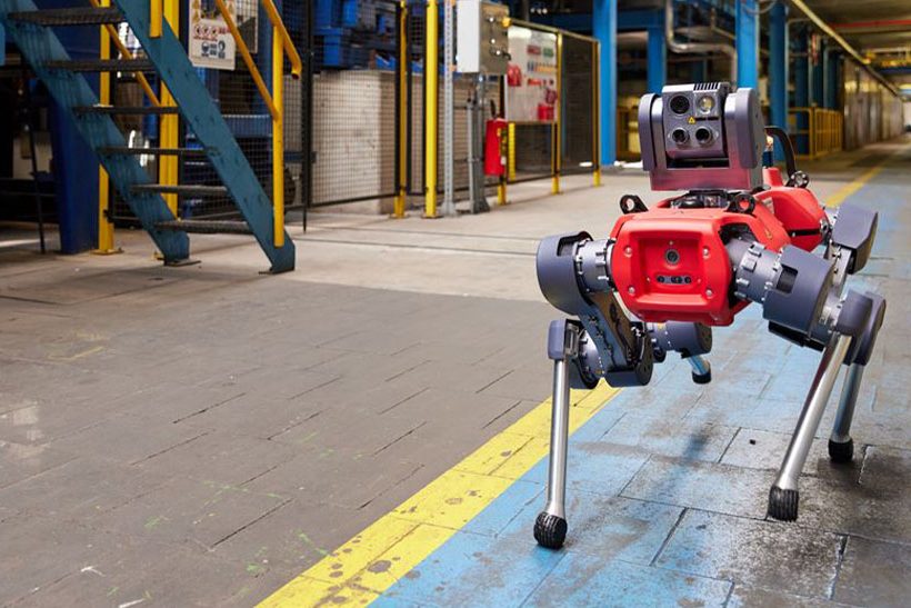 ANYmal-Roboter bei Outokumpu in Krefeld