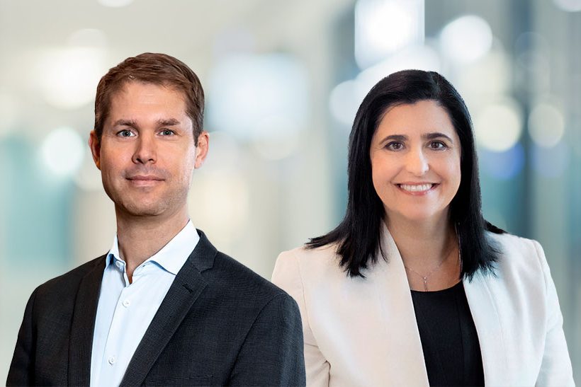 Jochen Burg und Fabíola Fernandez, SMS group