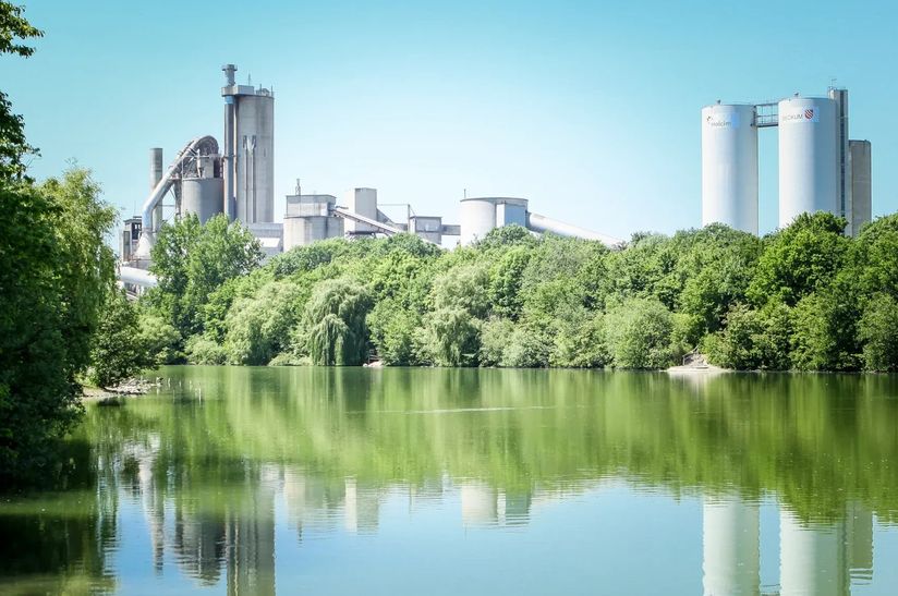 Holcim_Beckum Bei Holcim Beckum wird das Verfahren zur CO2-Abtrennung getestet