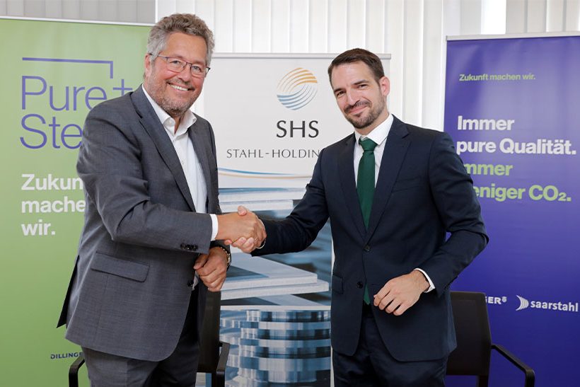 Dr. Karl-Ulrich Köhler (SHS) und Felipe Montero (Iberdrola)