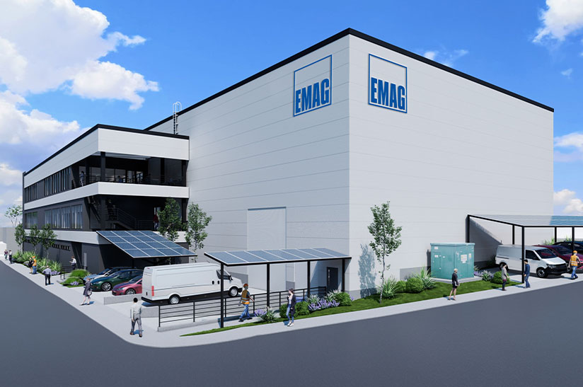 Modell des neuen EMAG-Werks in Mexiko
