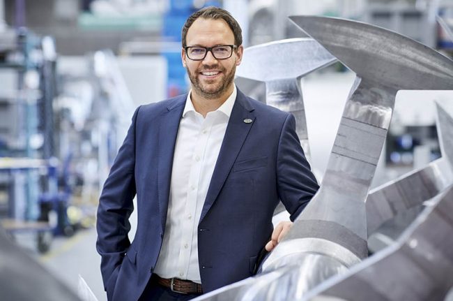 Das Bild zeigt Maximilian Hoyer, den neuen Geschäftsführer von Lödige