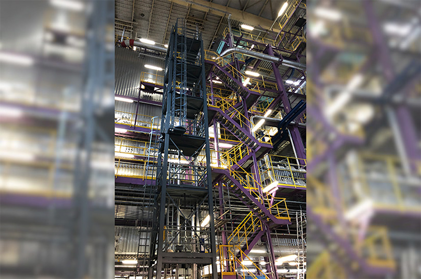 Andritz-Voest CO2-Abscheideanlage von ANDRITZ im voestalpine-stahlwerk-szene-transformationsgipfel-aufruf in Linz