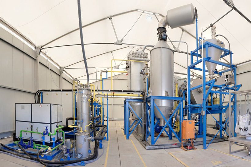 Direktreduktionsanlage von HyIron in Lingen