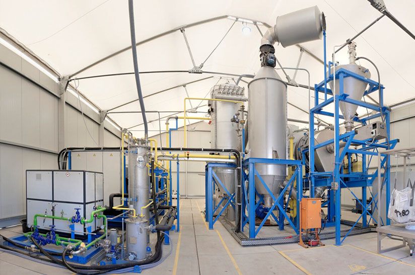 Direktreduktionsanlage von HyIron in Lingen