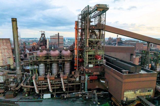 Hochofen A bei Salzgitter Flachstahl