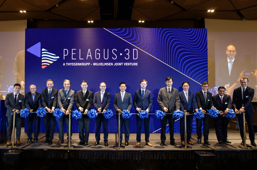 Einweihungsfeier bei Pelagus 3D