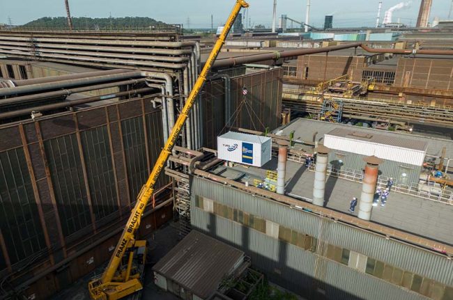 Dampfturbine bei Thyssenkrupp Steel