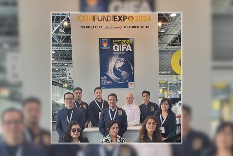 Das Bild zeigt eine Impression zur GIFA Mexiko, die als Teil der Bright World of Metals ausgerichtet wird