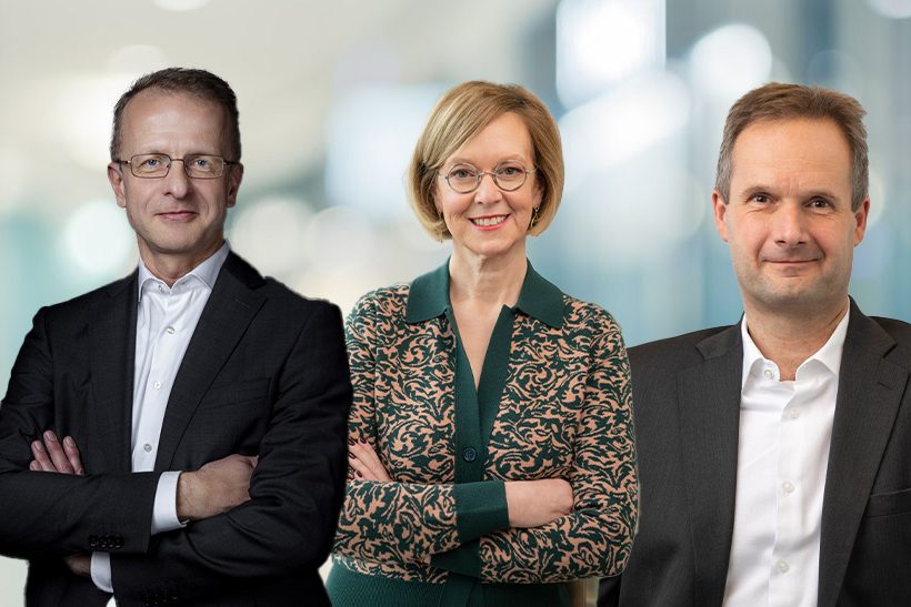 Vorstandsmitglieder der Thyssenkrupp AG