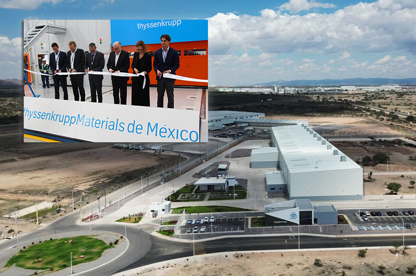Einweihung des neuen Standorts von Thyssenkrupp Materials Services in Mexiko