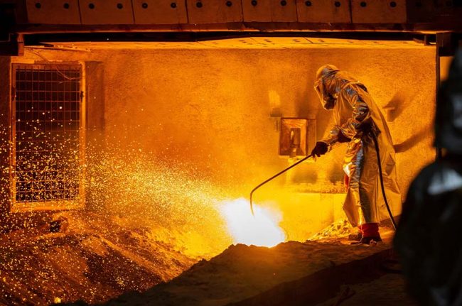 Hochofen 6 bei Tata Steel