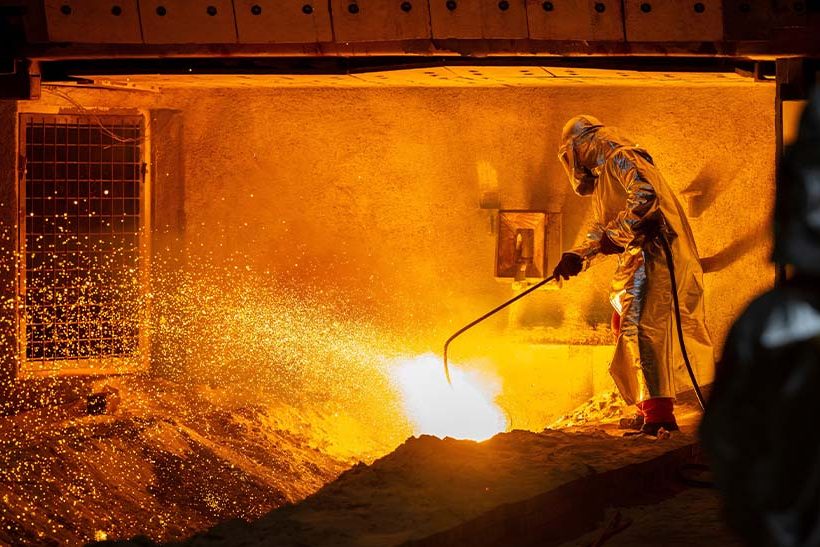 Hochofen 6 bei Tata Steel