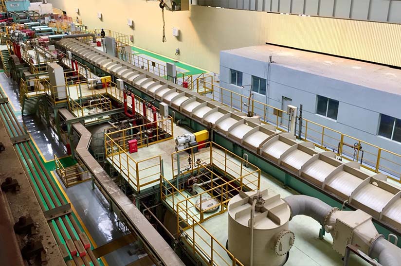 Schubbeizanlage von Andritz