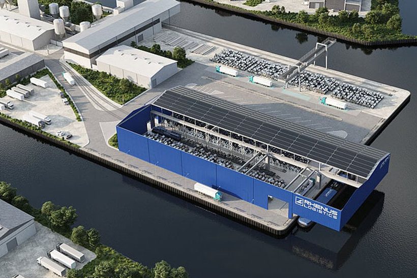 Green Logistics Hub von Rhenus