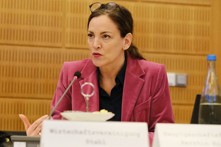 Kerstin Maria Rippel, WV Stahl, äußert sich u.a. zum EU-Stahlaktionsplan (Juli 2025). Im August 2025 wurde ihr Vertrag verlängert.