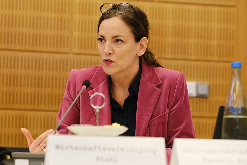 Kerstin Maria Rippel, WV Stahl, äußert sich u.a. zum EU-Stahlaktionsplan (Juli 2025). Im August 2025 wurde ihr Vertrag verlängert.