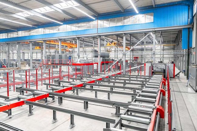 Voortman-Linie bei Thyssenkrupp Materials Nederland